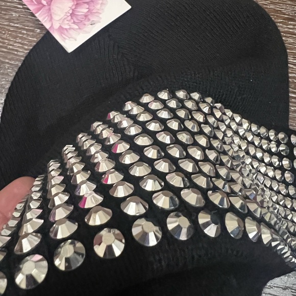 NWT kensie beanie hat black one size - Picture 4 of 5
